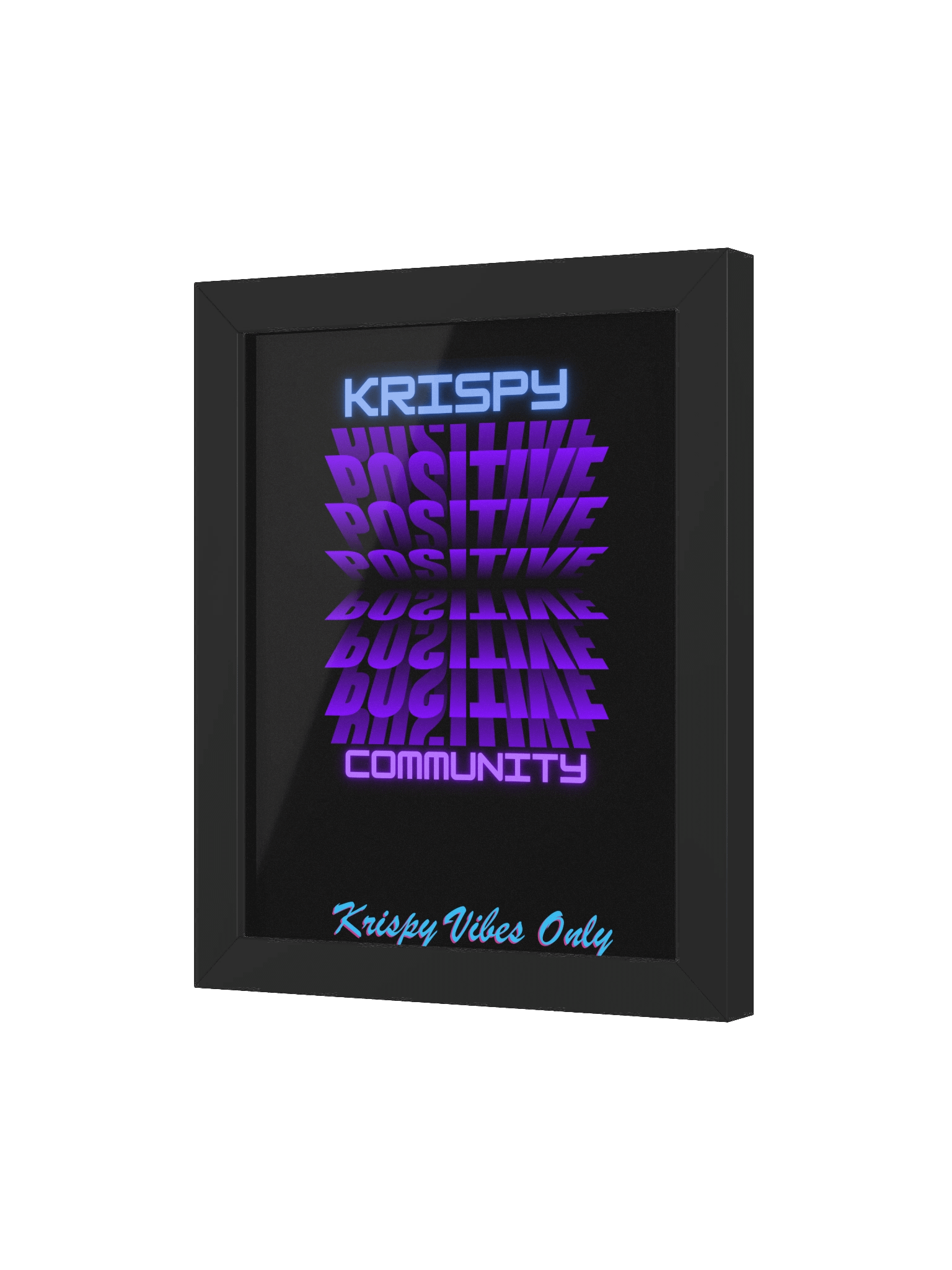 Krispy Positive Vibes Poster product image (3)