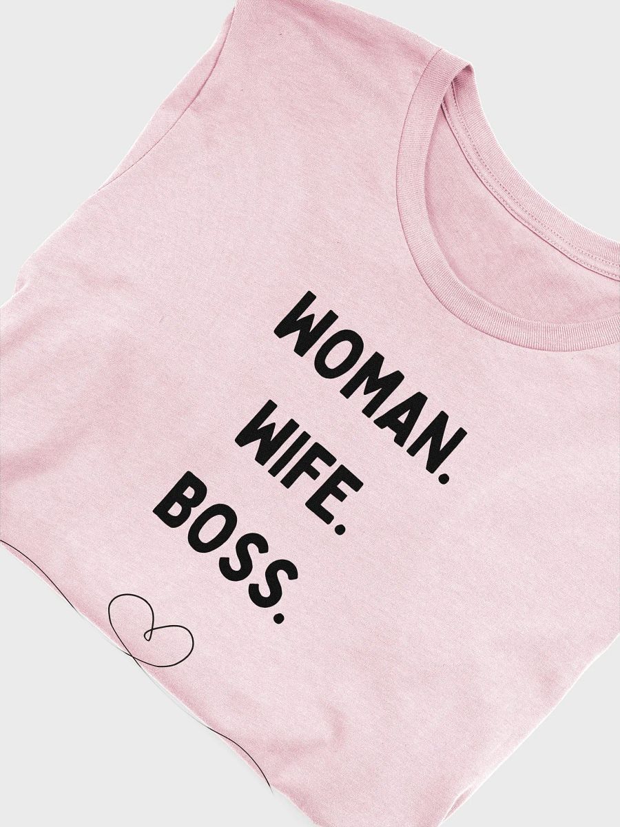 WOMAN WIFE BOSS T-Shirt product image (6)