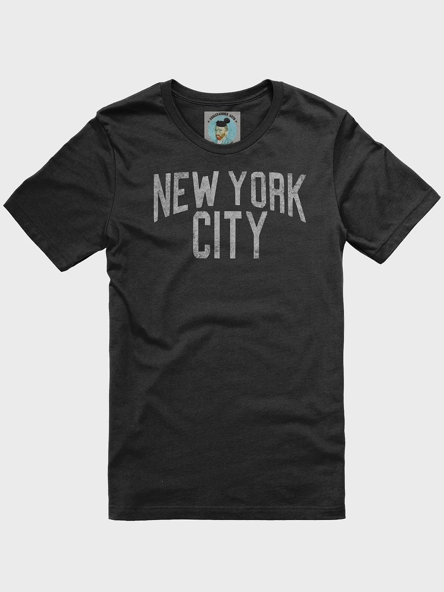 New York City Unisex T-shirt (White text) product image (4)