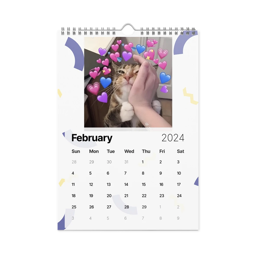 Wall Calendar (2024): Meme Cats product image (7)