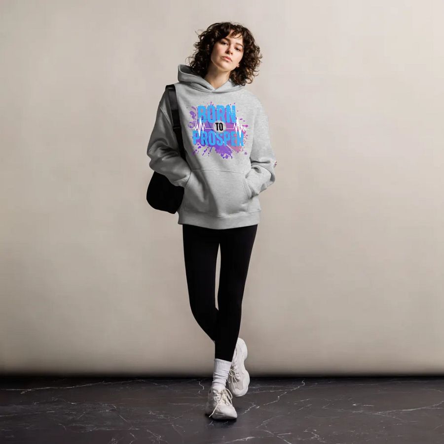 Born to Prosper Unisex Oversized Hoodie product image (38)