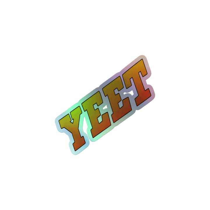 YEET Holographic Sticker Sheet Set product image (1)