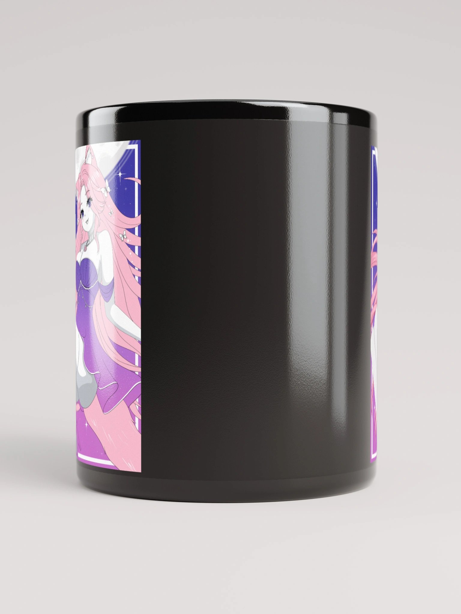 Twilight Cat Black Mug product image (9)
