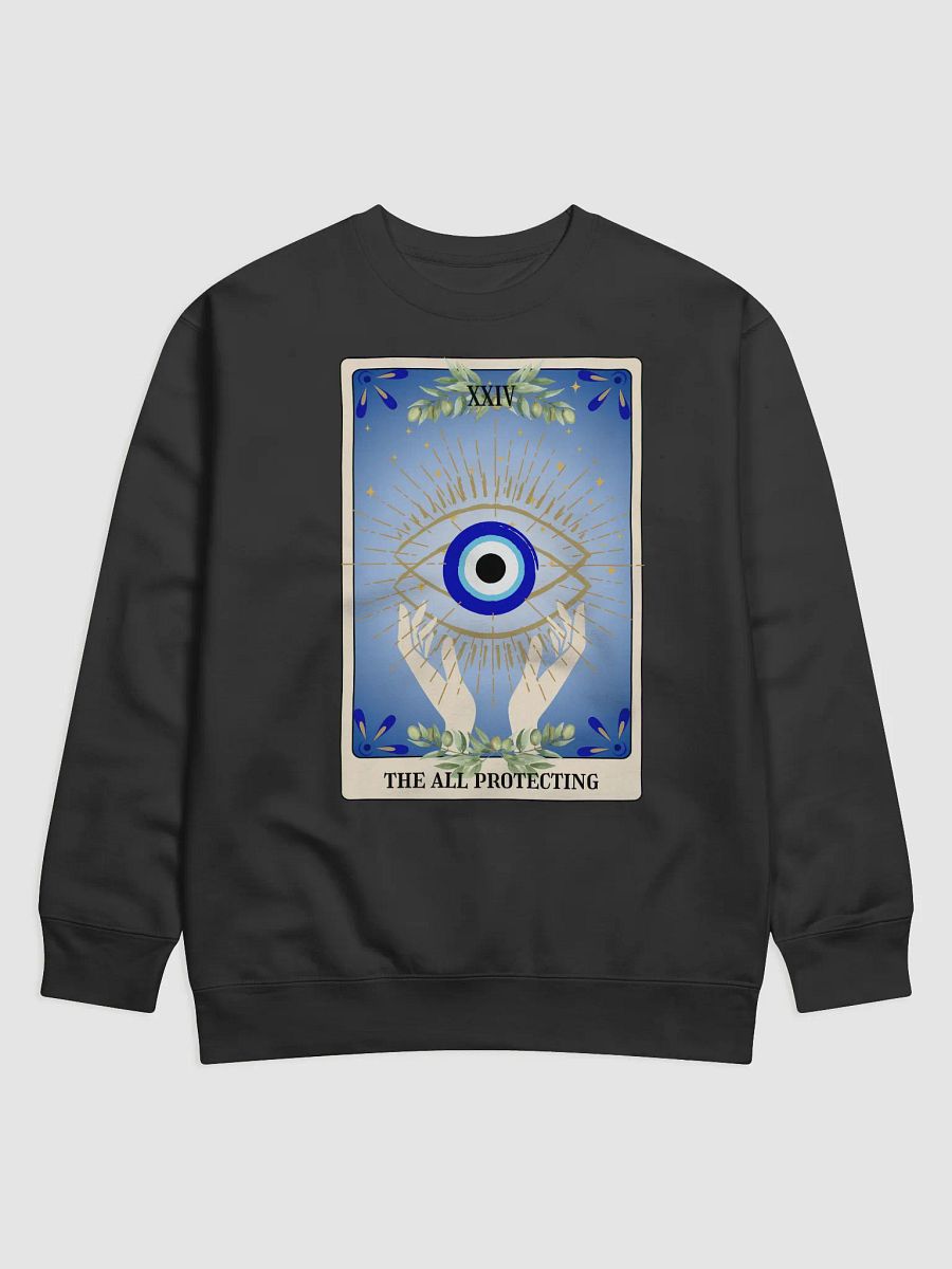 Evil eye tarot card sweat shirt product image (1)