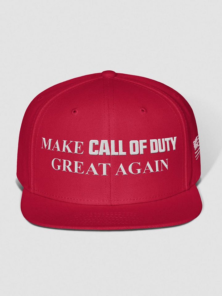 Make Call of Duty Great Again Snapback Hat product image (1)