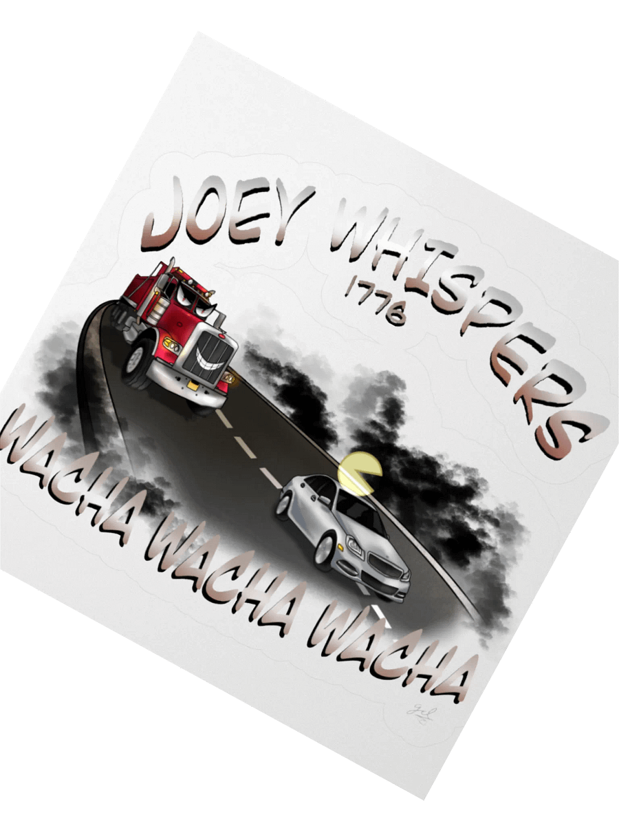 RED BARON CHASIN SOME WACHA WACHA WACHA - Kiss Cut Stickers product image (3)