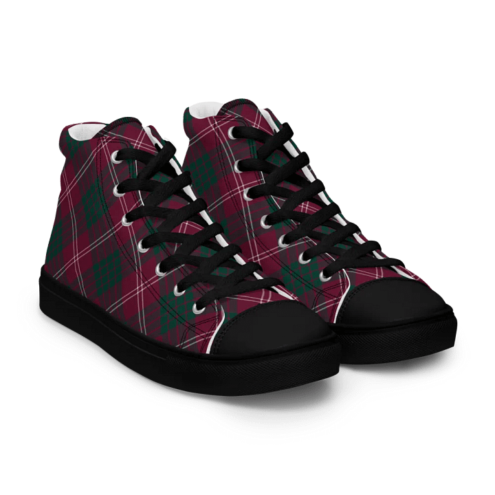 Crawford Tartan Men's High Top Shoes product image (1)
