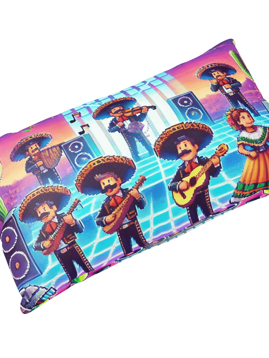 Mexicano De Siguiente Nivel Album Cover Print Pillow product image (11)