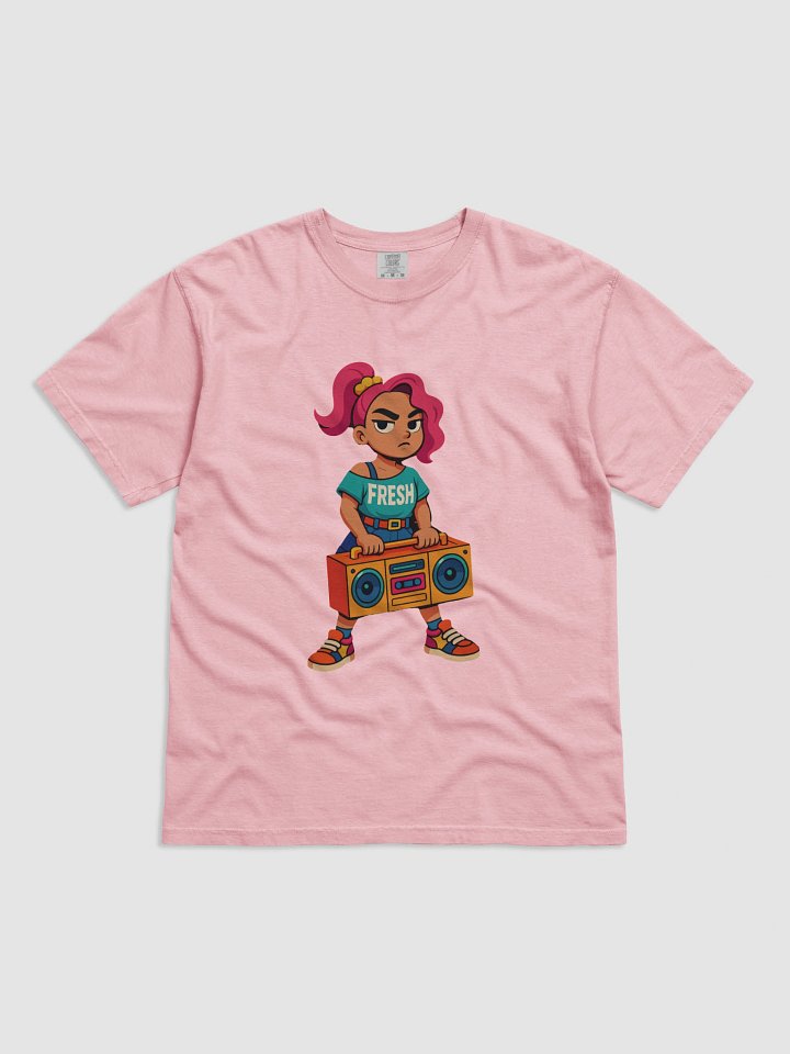 Retro 90s Boombox Girl Graphic Tee product image (12)