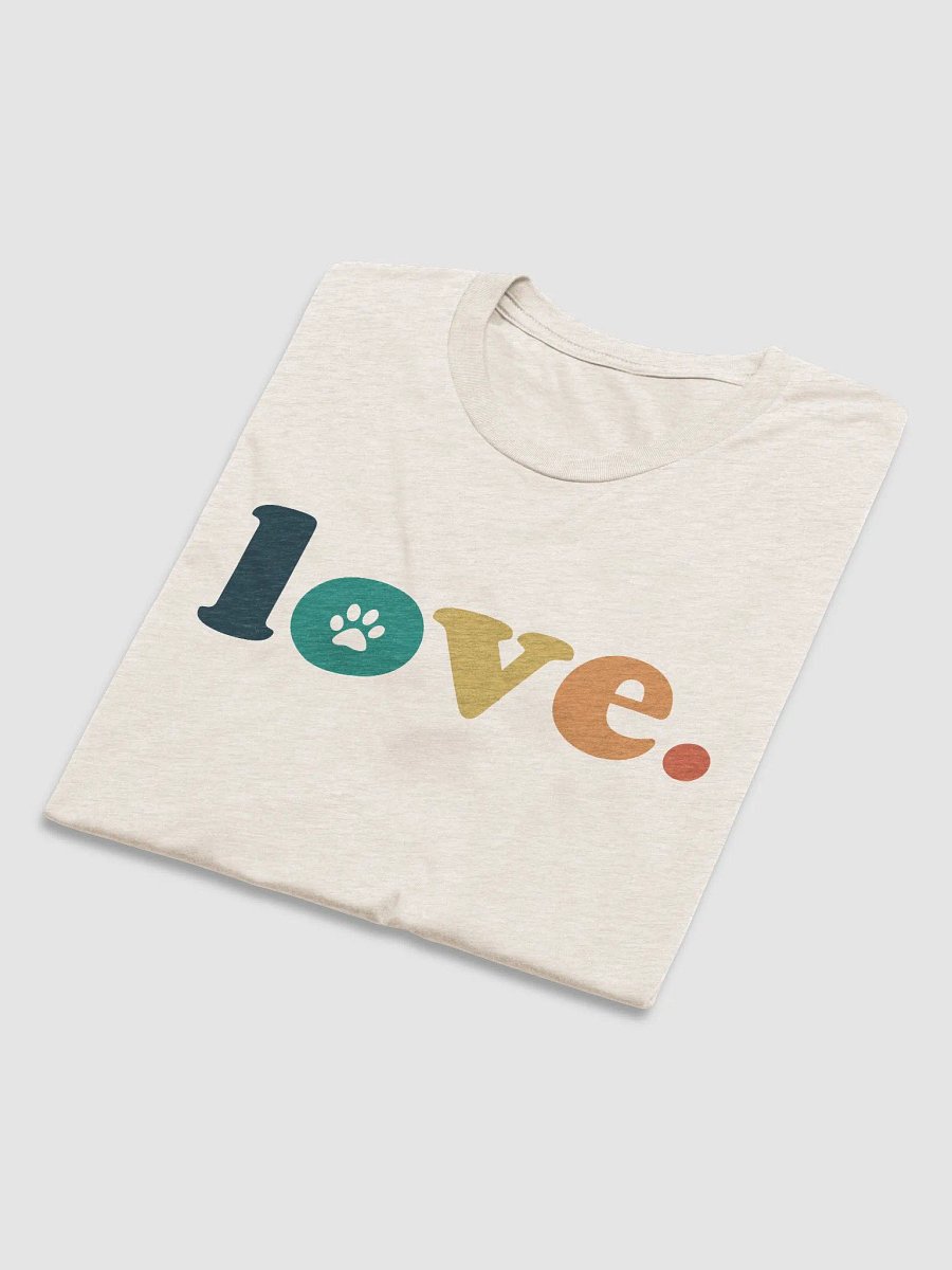 Dog Lover Retro // Unisex Triblend Tee product image (4)