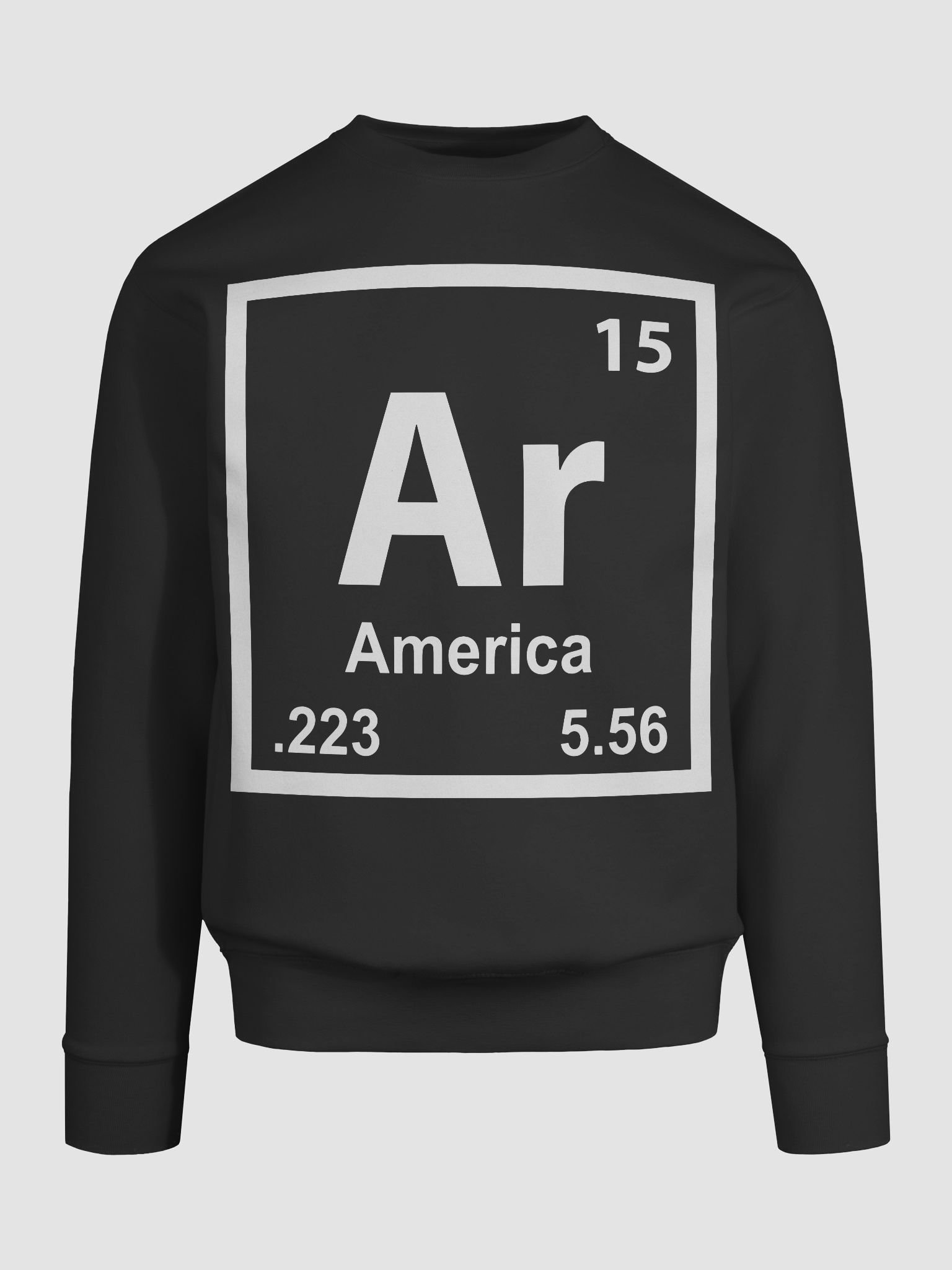 Men's Ar-15 Squared Sweatshirt (Front & Back) product image (5)