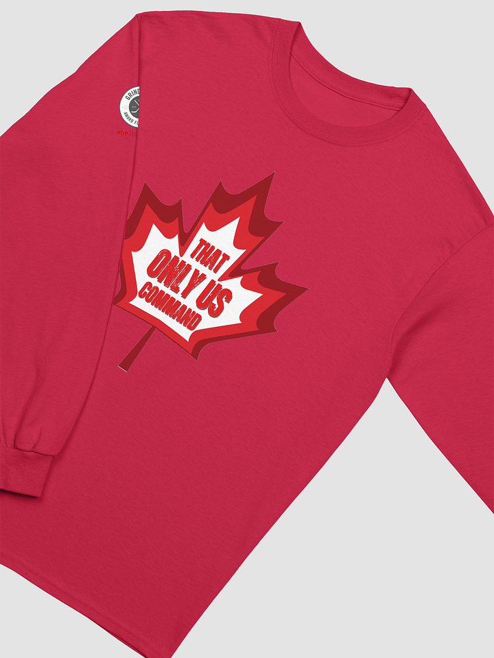 CK x GRINDSTONE "THAT ONLY US COMMAND" MAPLE LEAF LONG SLEEVE TEE product image (2)