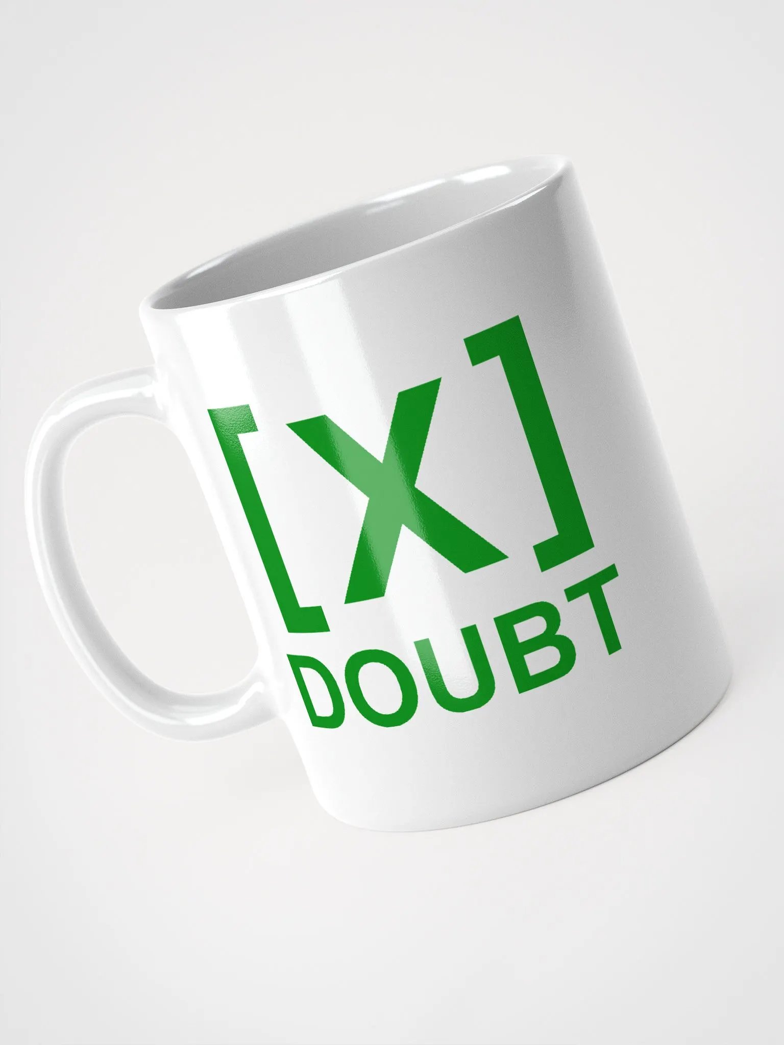 X [DOUBT] mug product image (3)