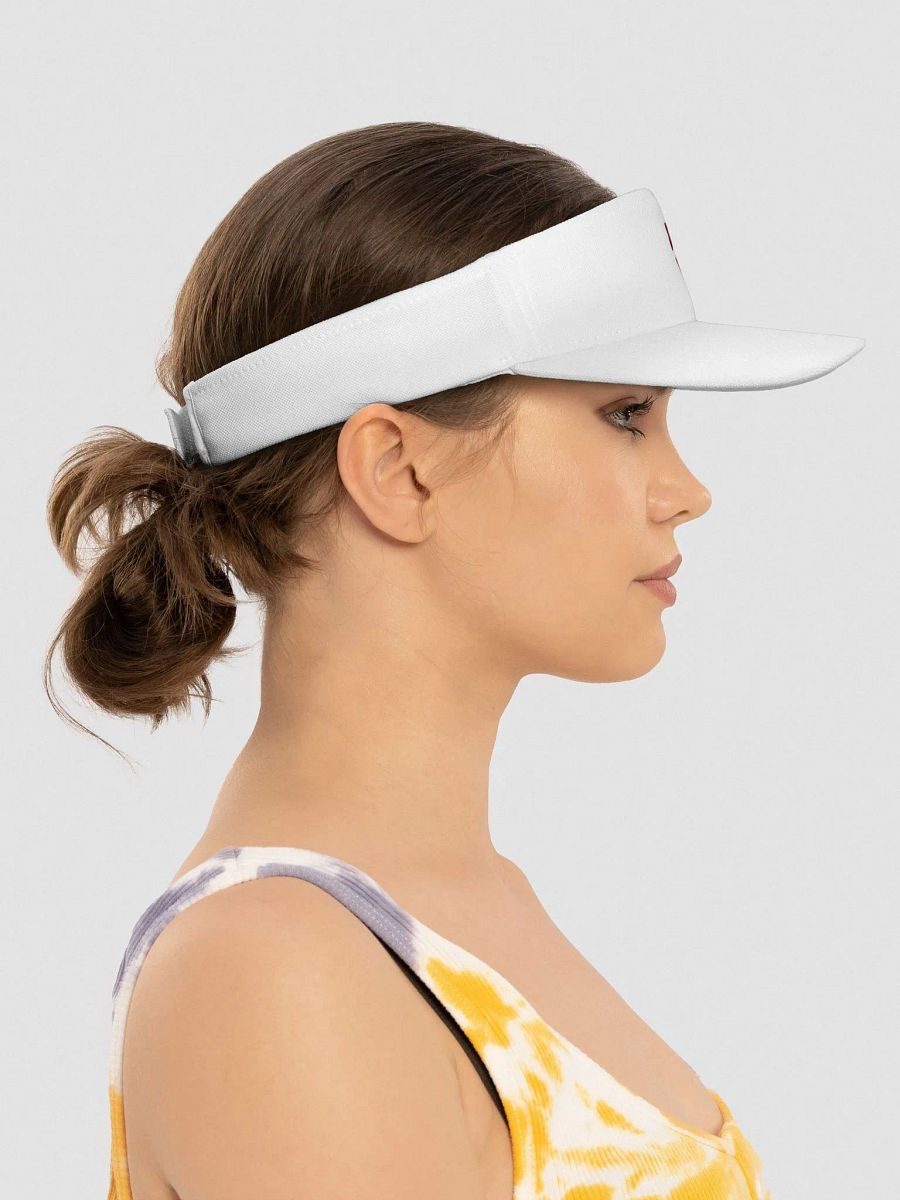 Maroon Logo Visor product image (11)