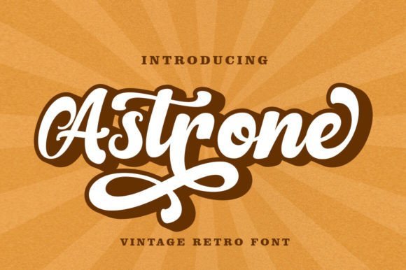 Astrone | Retro Font product image (1)