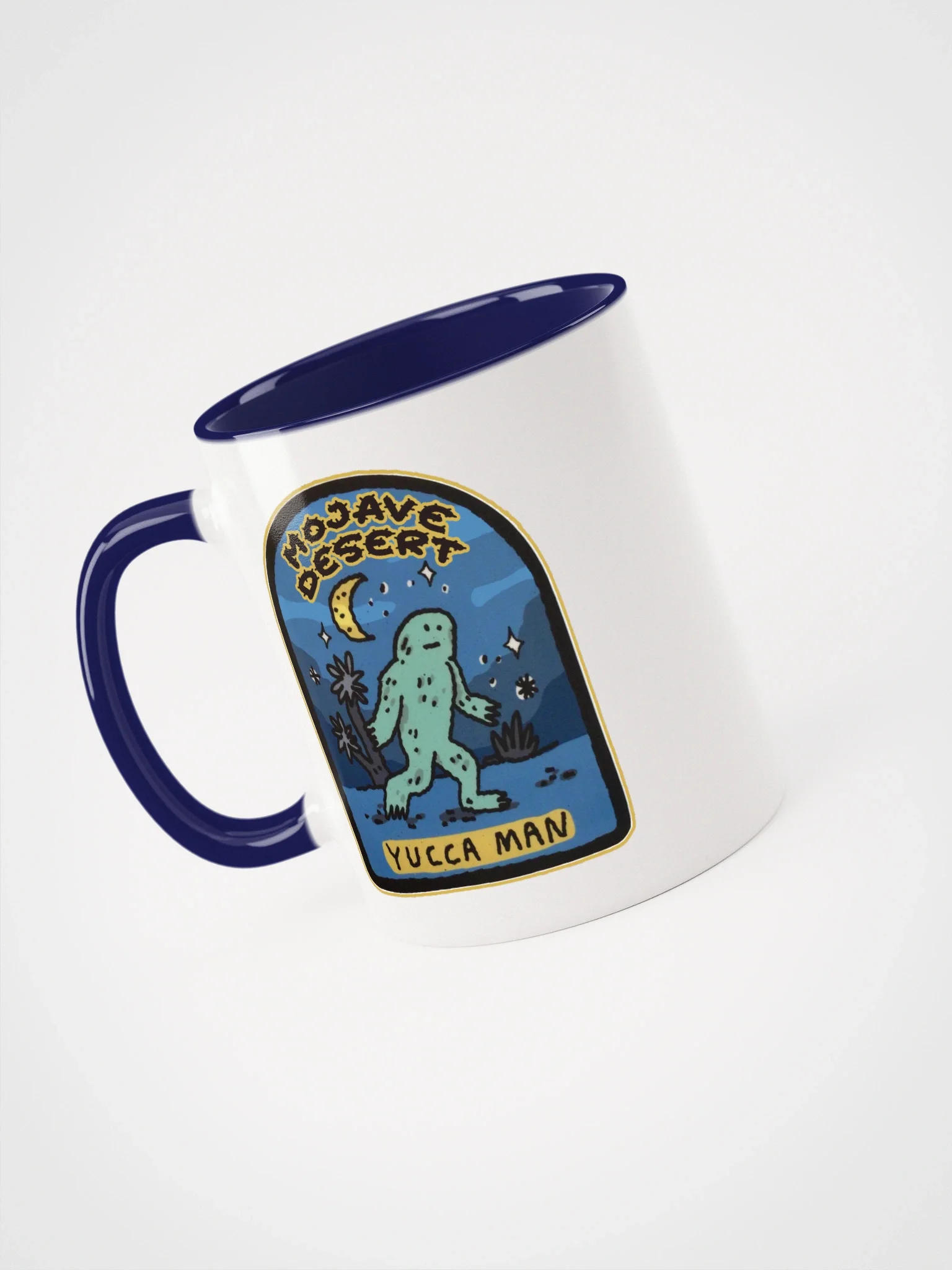 Mojave Desert Yucca Man Midnight Encounter Coffee Cup product image (1)