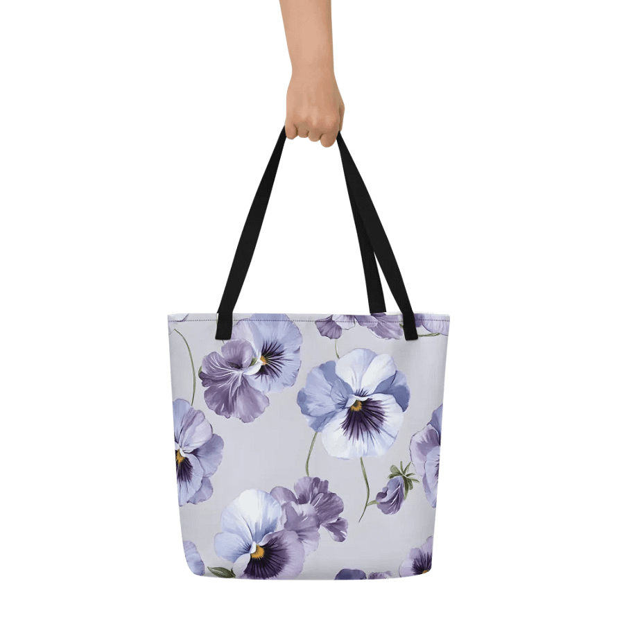 Pansy Tote Bag product image (6)