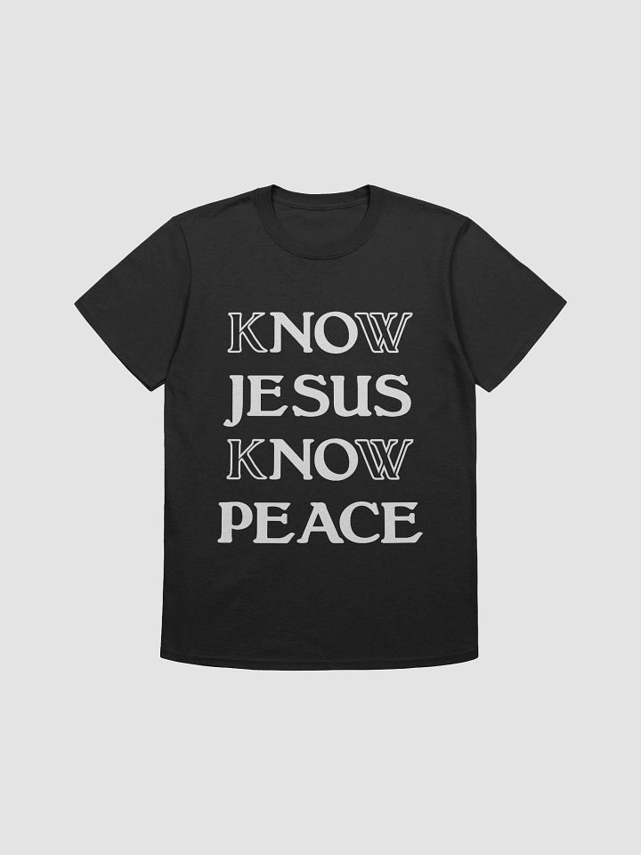 Know Jesus Know Peace white product image (2)