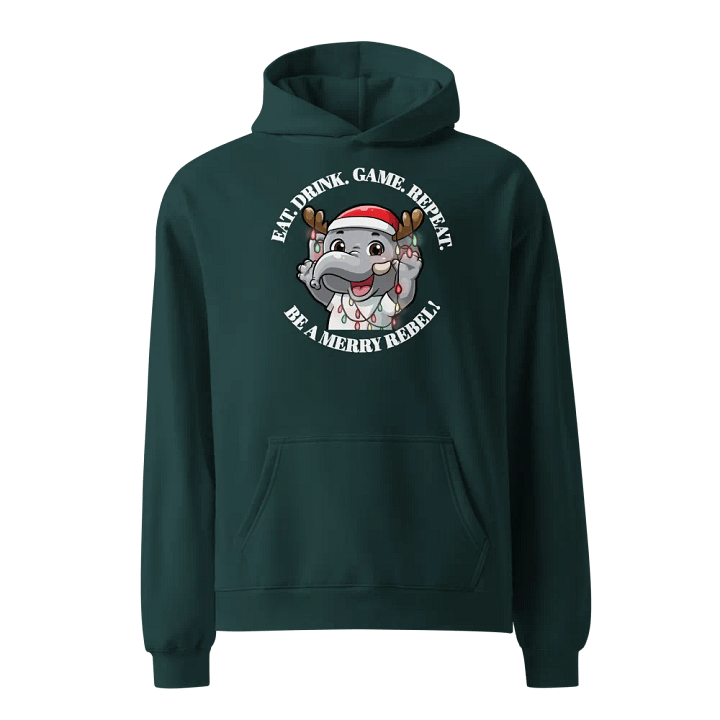 Reindeer Oversized Hoodie product image (7)