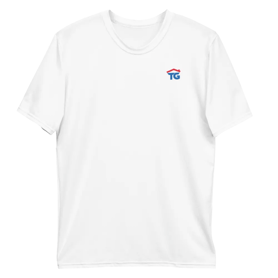 Men's TG White Crew Neck T-Shirt product image (10)