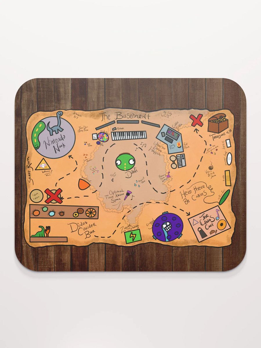 Basement Map Mouse Pad product image (7)