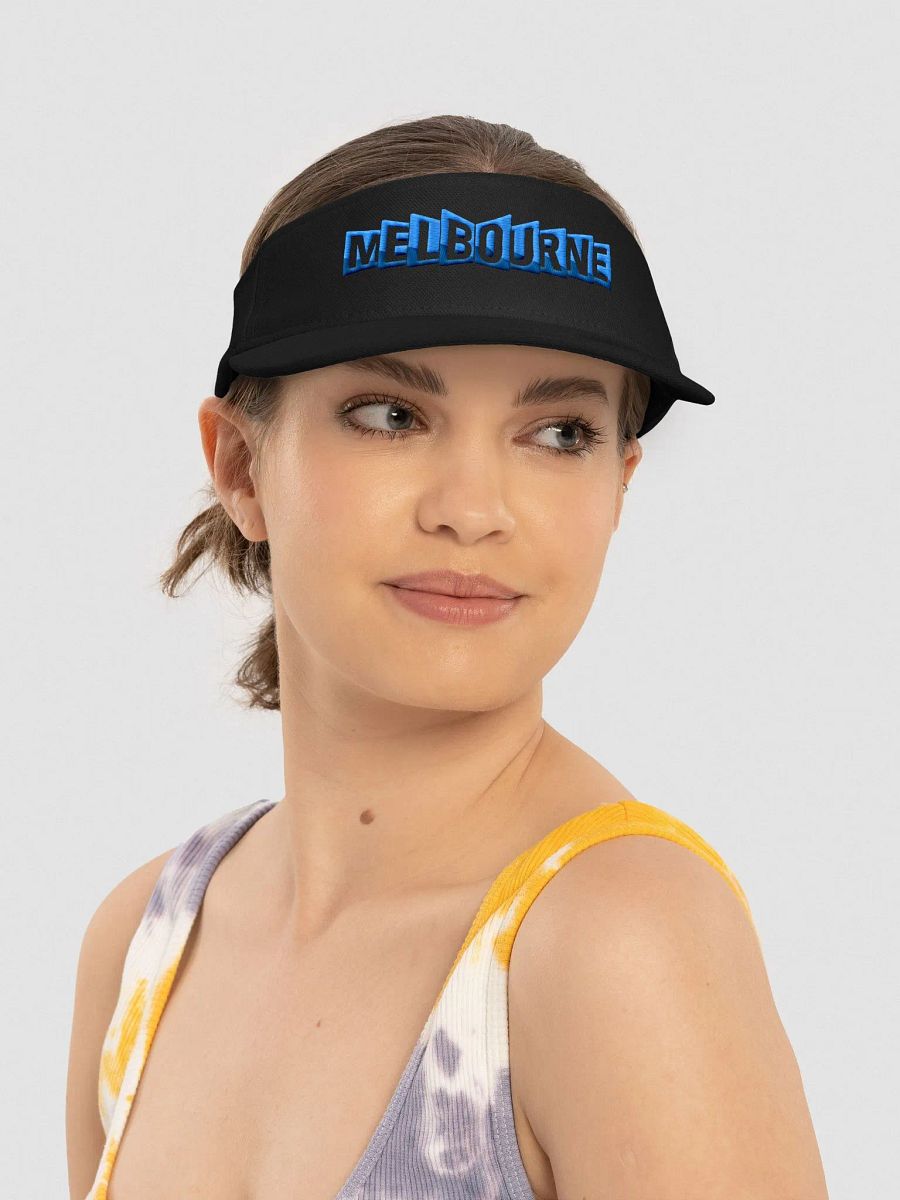 3D Melbourne Blue Gradient Visor product image (20)