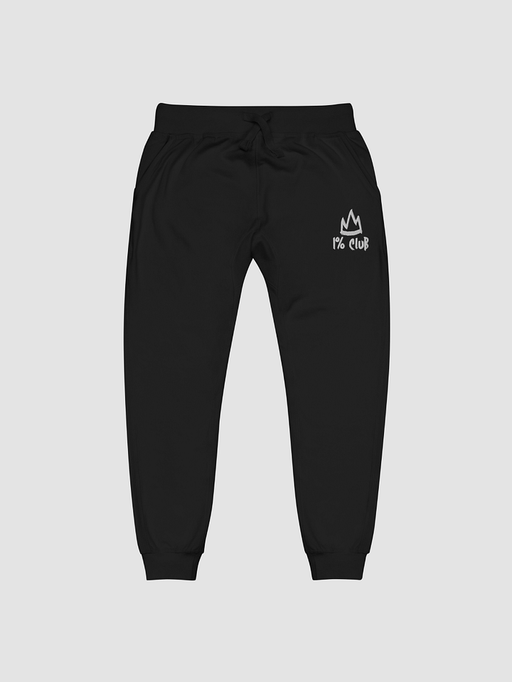 1%Club Unisex Fleece Sweatpants product image (1)