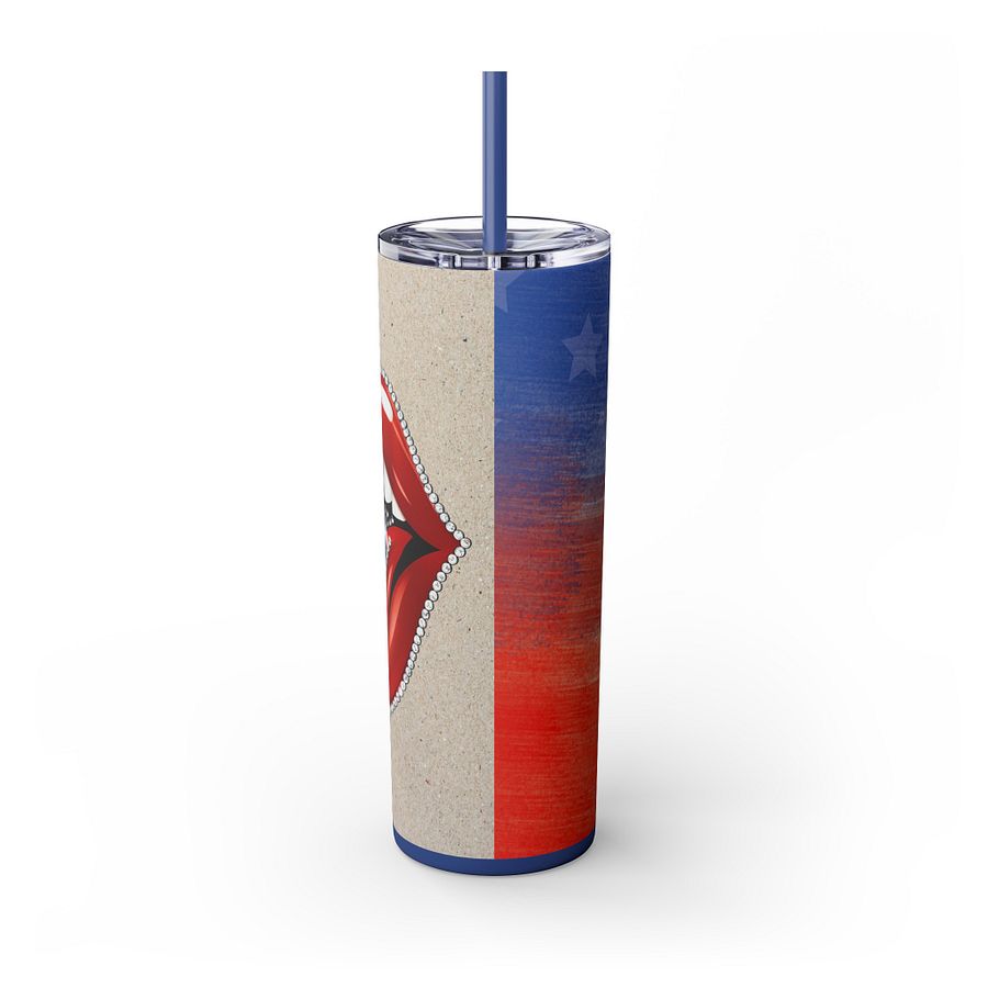 Born in the USA Patriotic Tumbler Wrap PNG, Digital Download for Flag Day, 4th of July & Labor Day product image (4)
