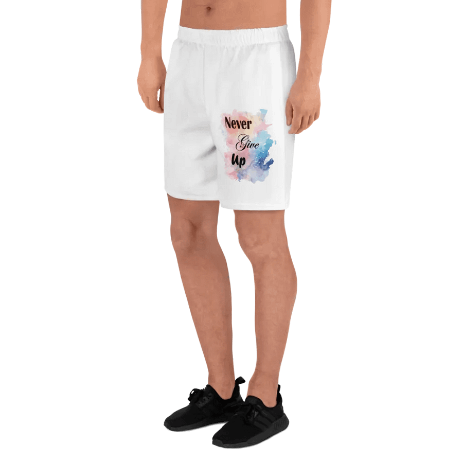Nebula Never Give Up Athletic Shorts product image (7)