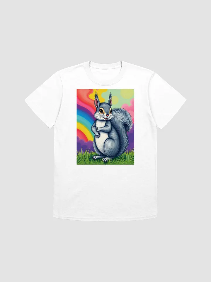 Rainbow Squirrel Unisex T-Shirt product image (1)