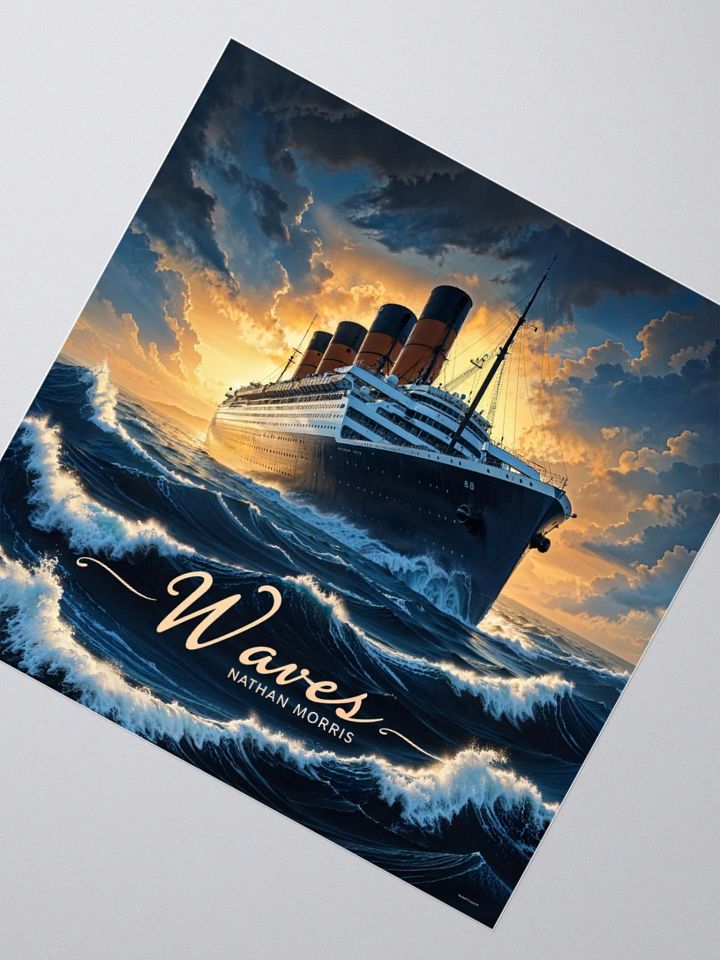 Wait for the Waves Cut Stickers product image (2)