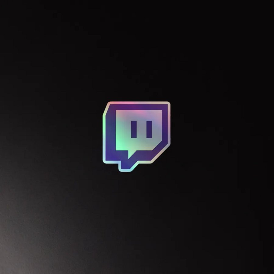 STICKER DEL LOGO DE TWITCH product image (4)