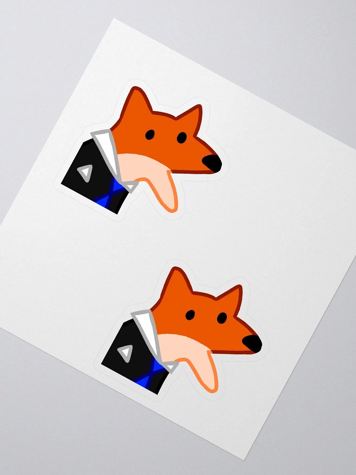 Fox0113 Logo Kiss Cut Stickers product image (2)