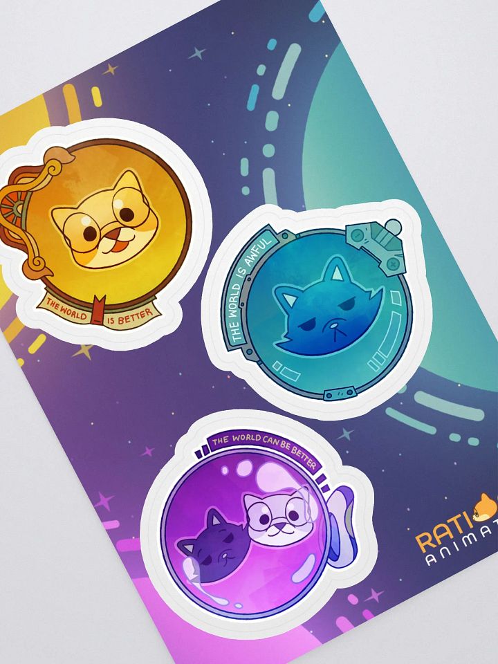 The World Can Be Better - Sticker Sheet product image (1)
