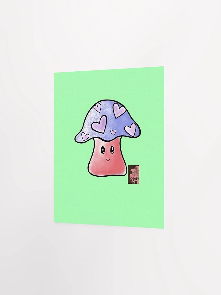 "Mushroom Love" Poster Print product image (2)