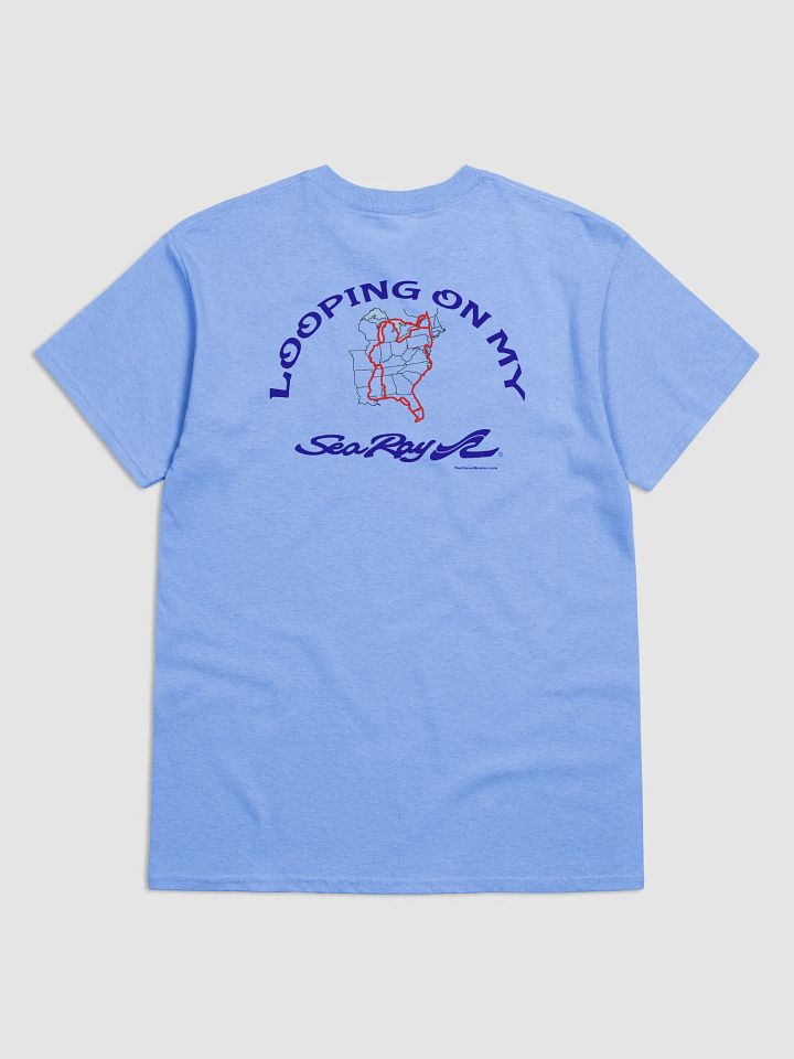 Looping On My Sea Ray - T-Shirt - Light Shirt w/Blue Logo product image (1)