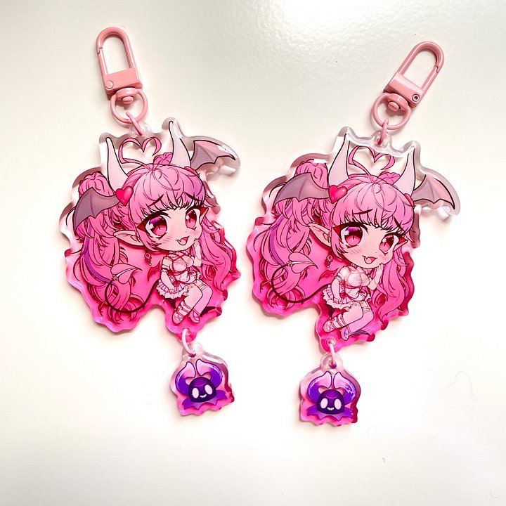 Ironmouse - Double Acrylic Keychain product image (2)