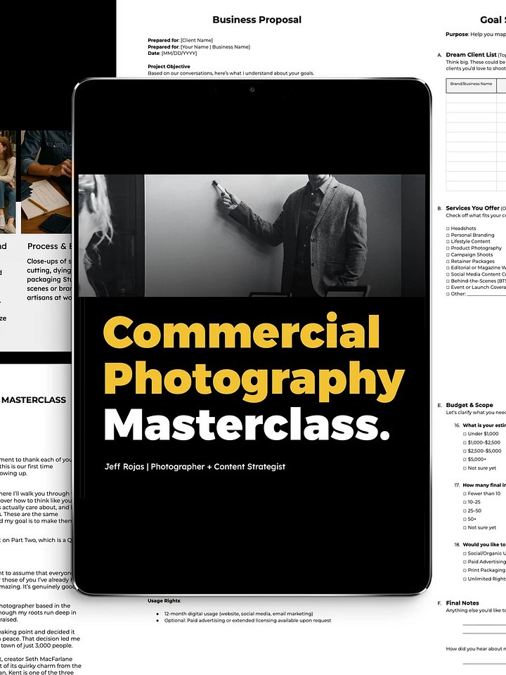 Booked & Branded: The Complete Business System for Commercial Photographers product image (1)