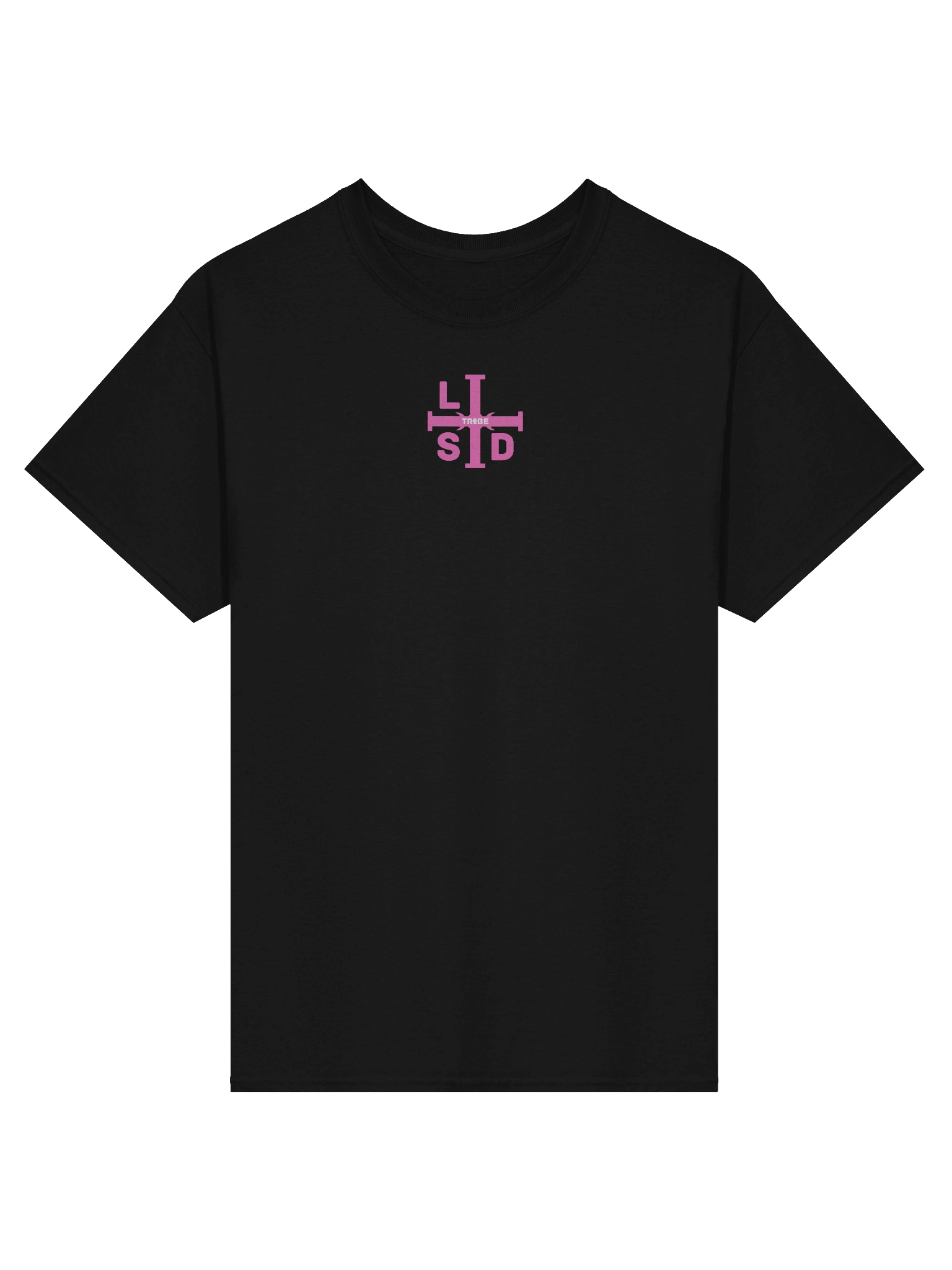 LSD TRIBE "Love Sing Dance" Mystic Tee {Pink Emblem} product image (1)