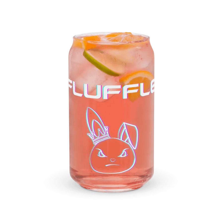 Fluffle 16oz glass product image (37)
