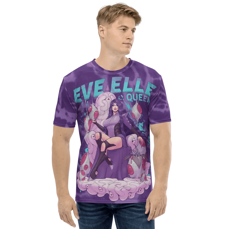 Eve Elle Alien Queen Tee - Purple Compound product image (1)
