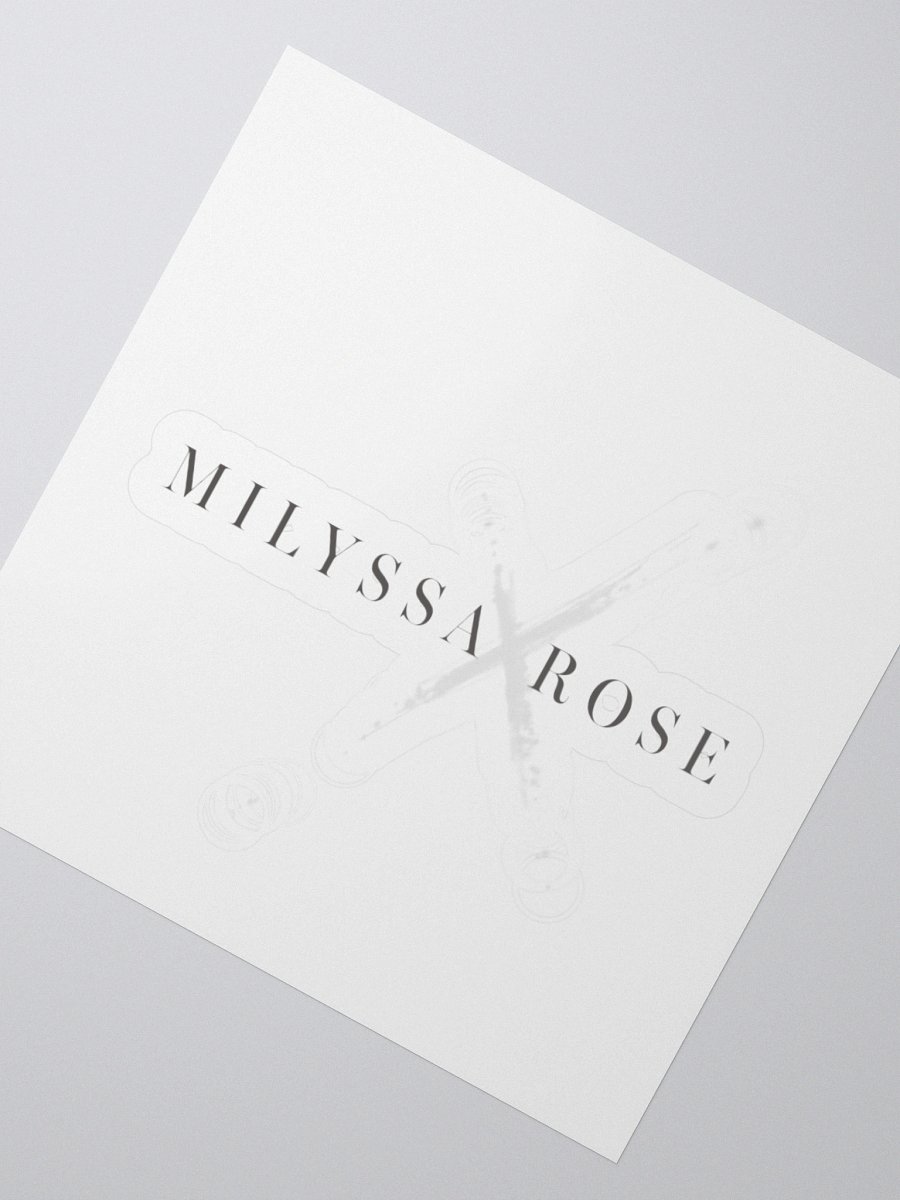 Official Milyssa Rose Logo Sticker product image (7)