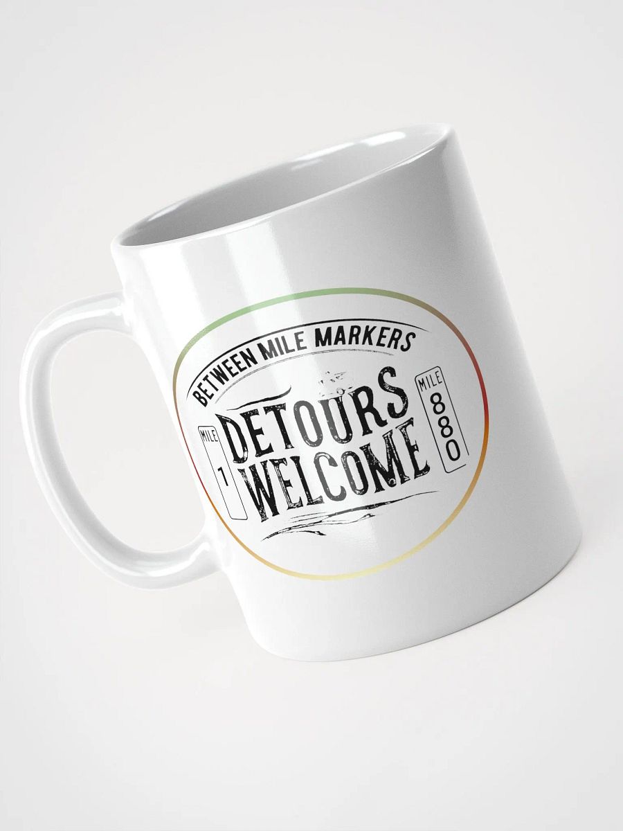 Detours Welcome White Coffee Mug product image (8)