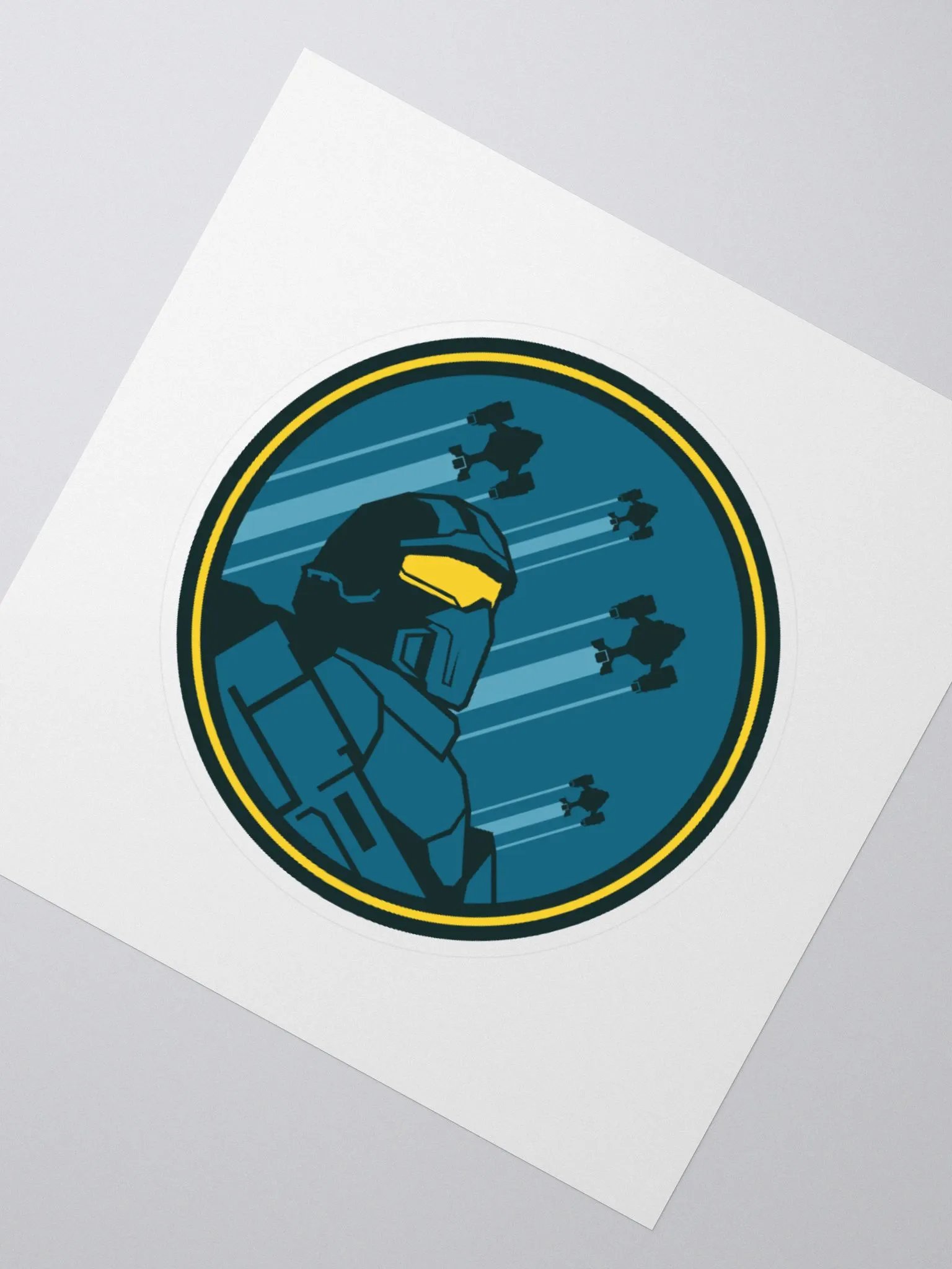For The Glory of Super Earth Sticker product image (5)