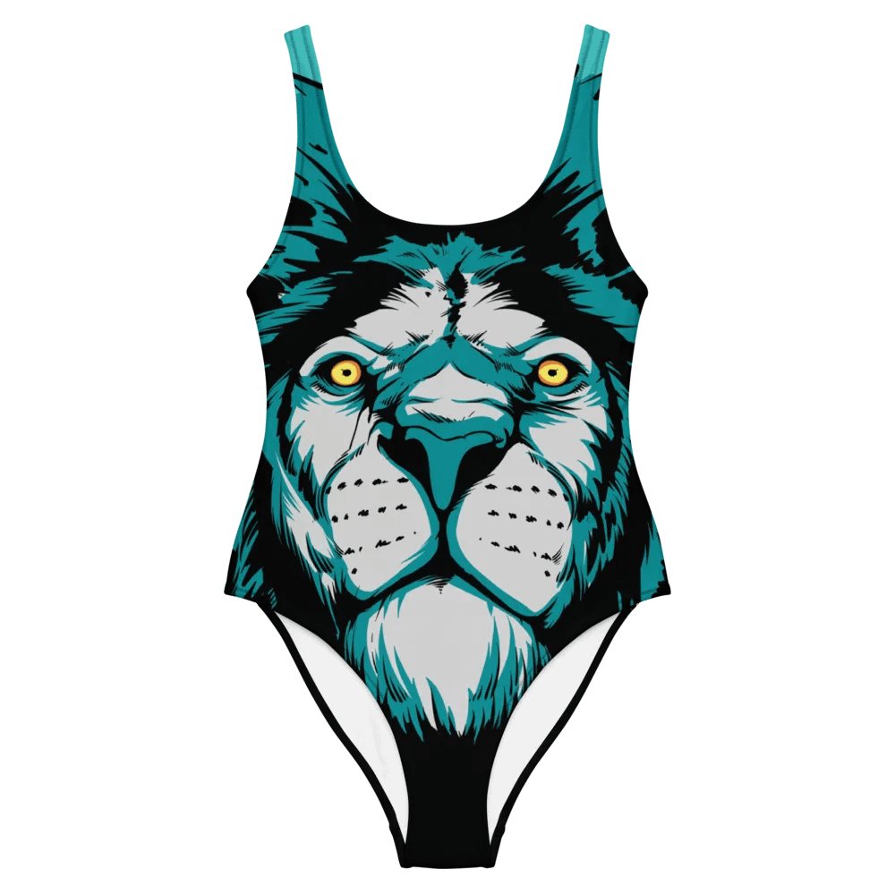 Lioness Beauty2 - DARK TURQUOISE | One-Piece Swimsuit product image (1)
