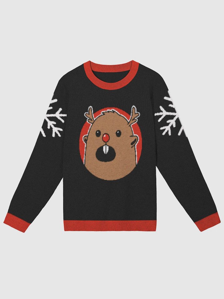 Surprised Reindeer Knitted Crewneck product image (1)