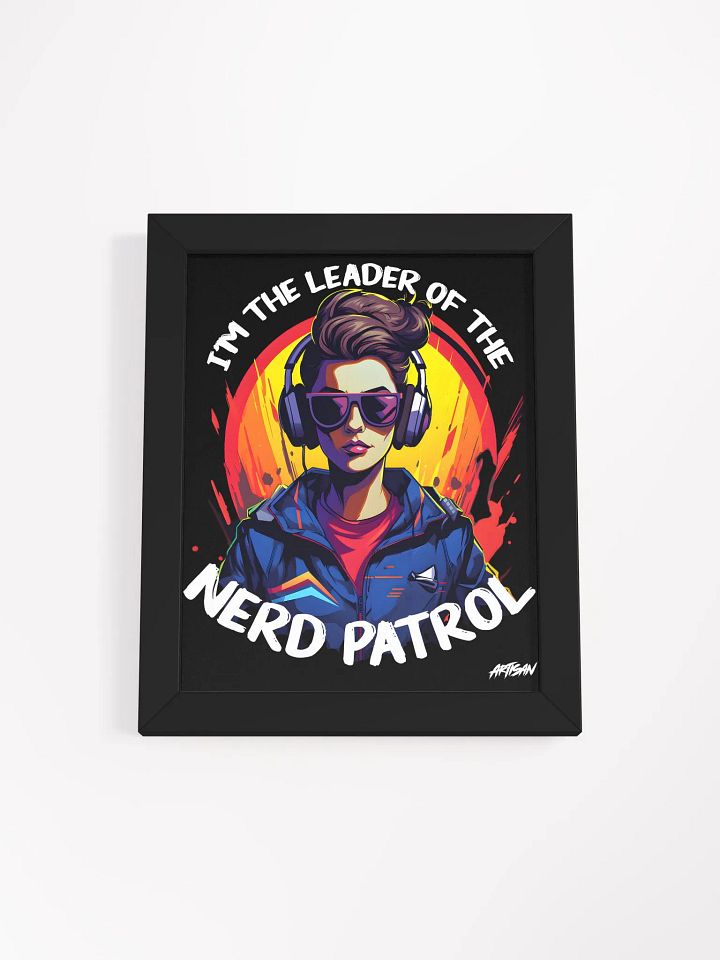 Nerd Patrol Leader Female Poster product image (1)