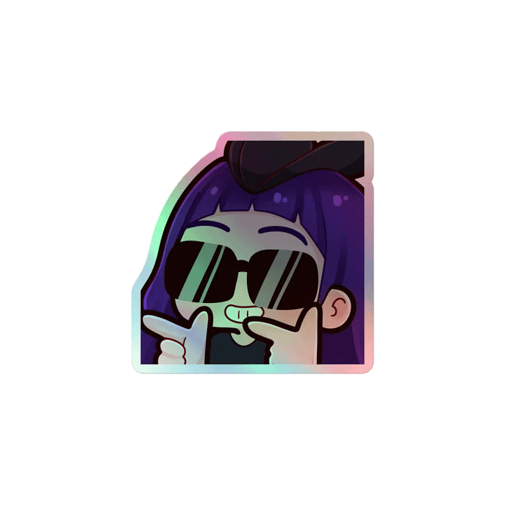 Rad Holographic Sticker product image (1)