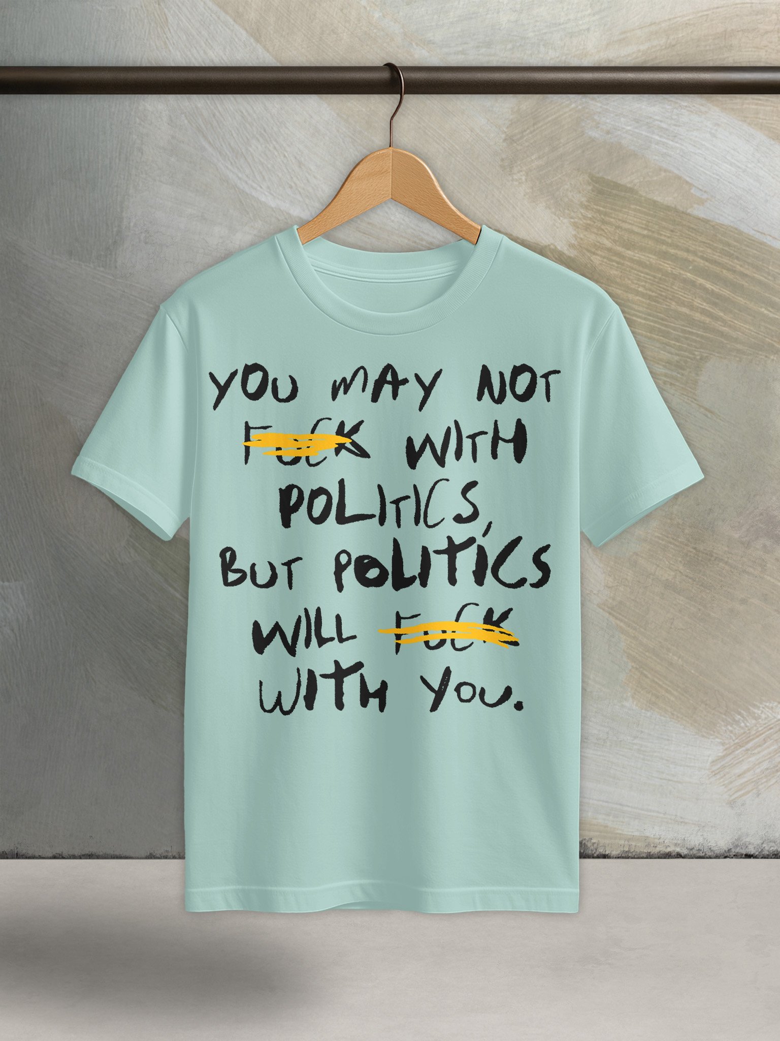 Fck With Politics - Core Tee product image (1)