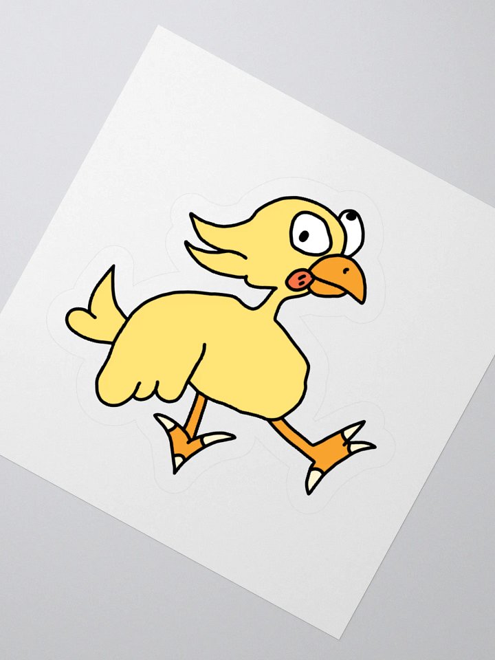 Doodle birb sticker product image (5)